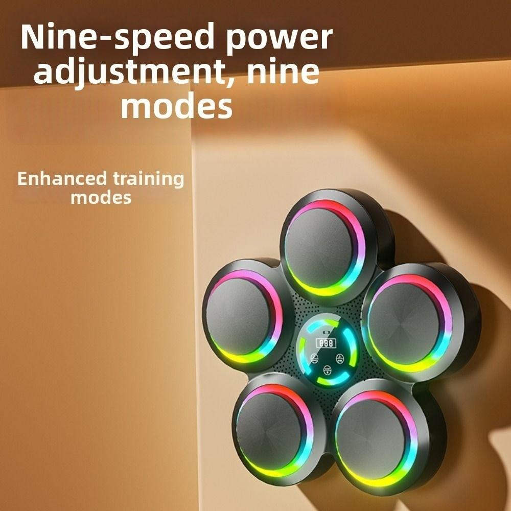Wall Mounted Smart Music Boxing Machine Reaction Training Equipment  Home Exercise
