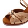 Zapatos de Baile Latino para Mujer con Tacón Medio de 6 cm Salsa Ballroom Tango Zapatos de Baile para Interior