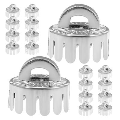 100Pcs Christmas Ornament Caps Replacement Bauble Tops for Crafts DIY Tree Decorations Holiday Birthday Party Indoor Outdoor Use