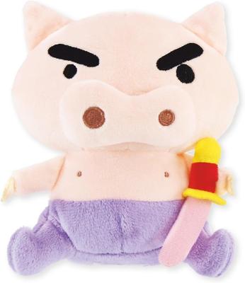 T's Factory Crayon Shin-chan Mascote Sentado Buriburizaemon Aprox.. H140 x L110 x P75mm ou menos (excluindo mãos, pés, orelhas e cabelos) KS-5541814BU