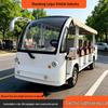 Electric 8-14 Seat Sightseeing Shuttle for Scenic Tours, Hotel Reception, and Real Estate Viewing