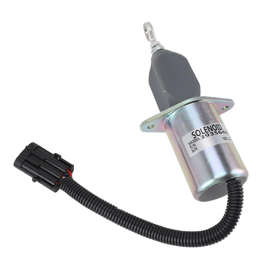 Flame Out Solenoid Valve Replacement Metal High Accuracy Sensitive Engine Stop Solenoid Valve 12V