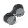 Car Console TPE Water Cup Holder Insert with Car Key Card Slot For Tesla Model Y 2021 2022 2023 2024 Model 3 2017-0223