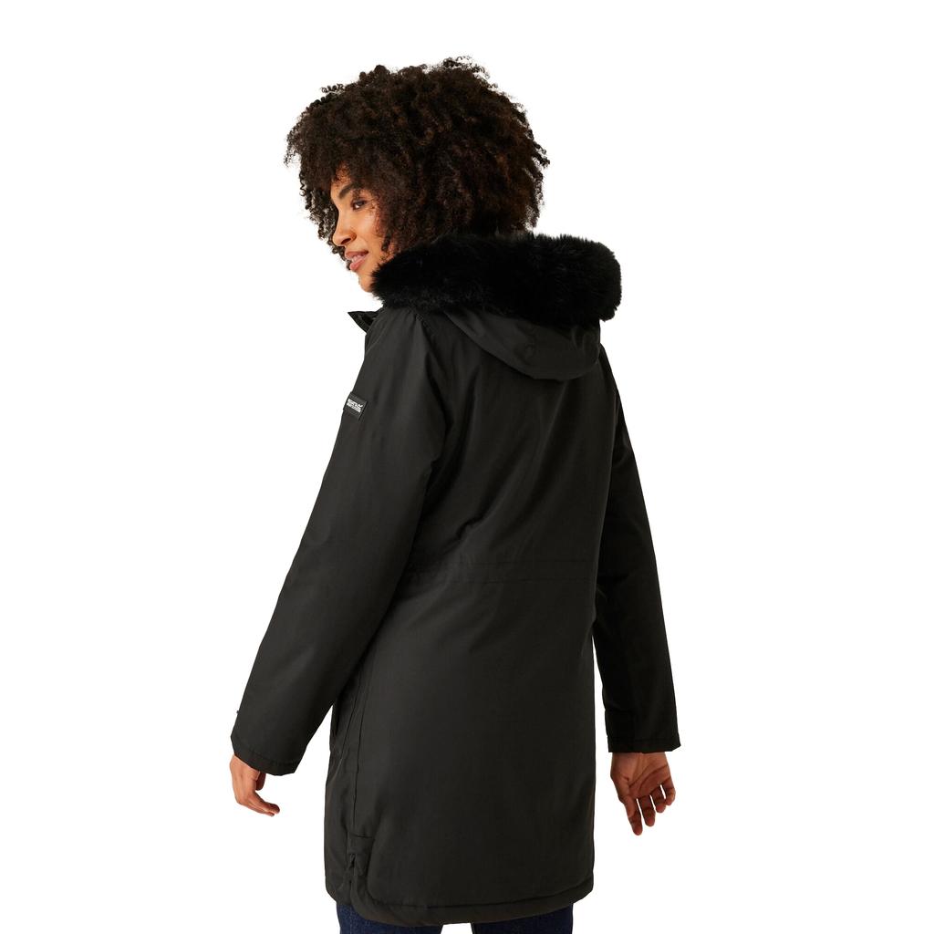 Regatta Parka mit Kunstpelzbesatz für Damen
