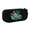 Creative Genshin Impact Baizhu Wish Gacha Pencil Case Splash Art Pencil Box Pen Box for Student Big Capacity Bag Supplies Zipper