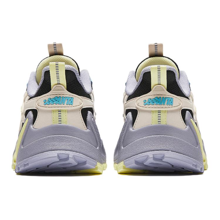 Anta Comfortable Non-Slip Durable Kids Casual Shoes Kids Sneakers Black White Blue A22438811-2