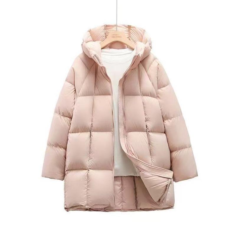 Cotton Clothes Women's Season Medium and Long Cloud Puffs Fashion Hooded Warm Jacket