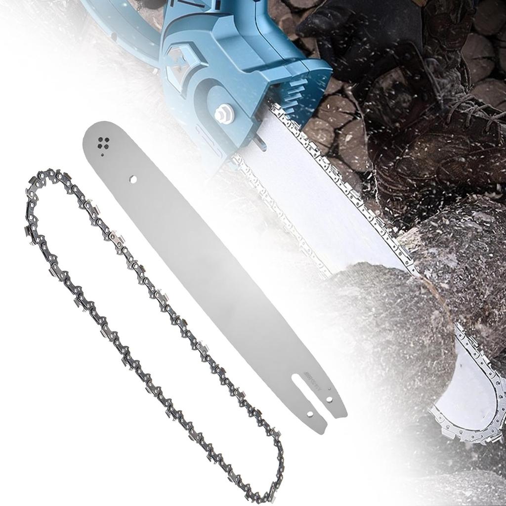 Chain Saw Guide Bar and Chain Saw Tool Accessories Repairer Tool Guide Saw Chain Easy Installation Replacement Saw Chain Bar