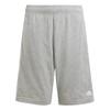 New ESSENTIALS Shorts Kids' Medium Gray Mixed Color/White IS2573