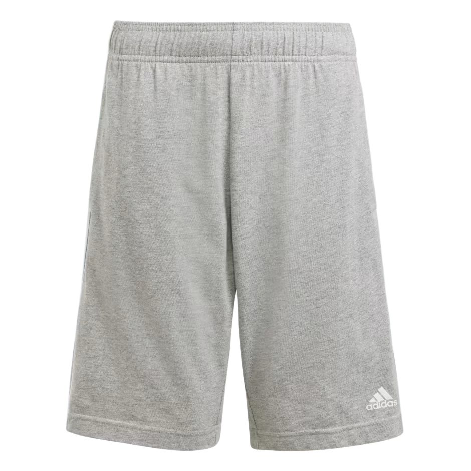 

New Adidas ESSENTIALS Shorts Kids Medium Gray Mixed Color/White IS2573 140