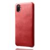 For Samsung Galaxy A06 5G/M06 5G Case Calf Texture PU Leather Hard PC Protective Phone Cover
