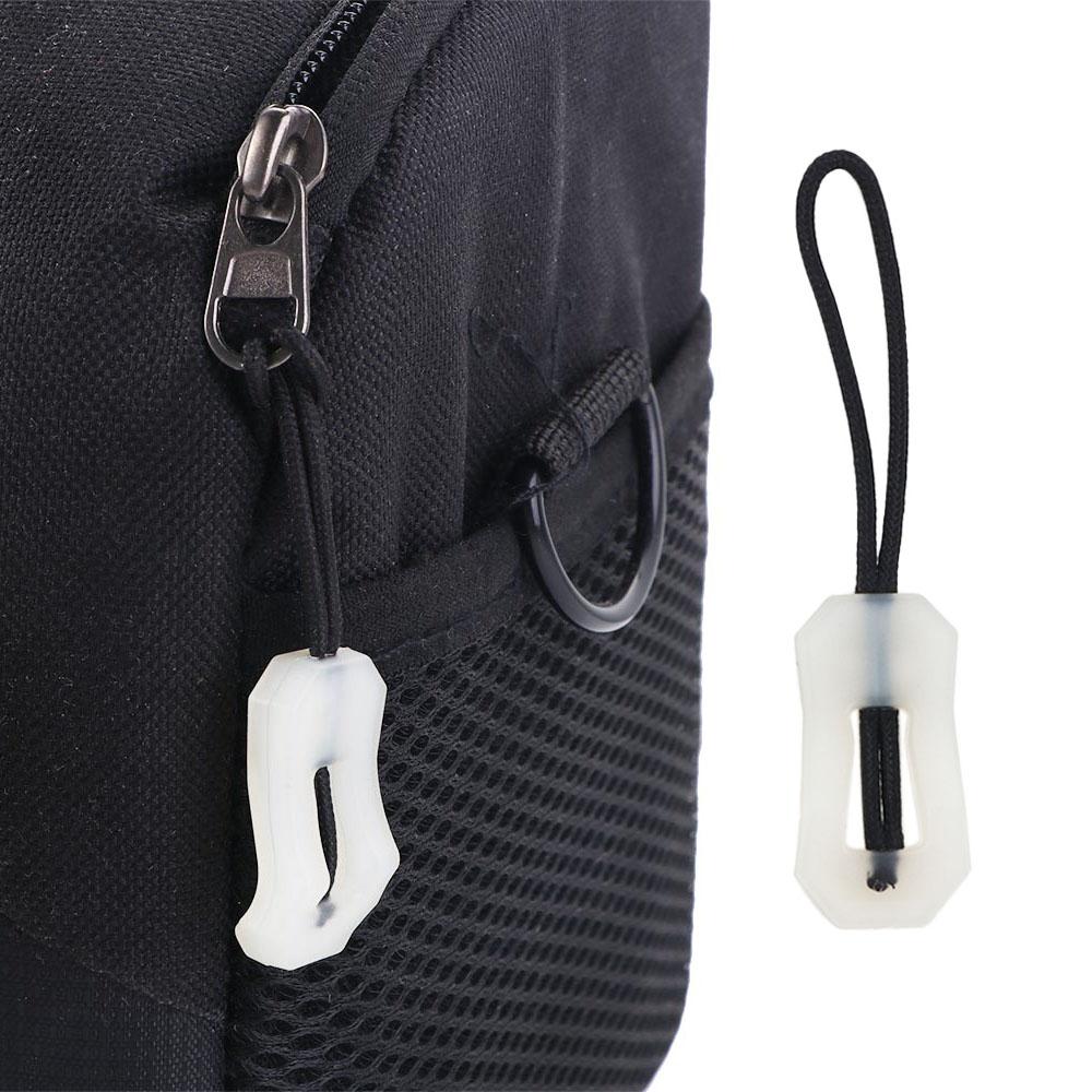 Markers Glow In The Dark Anti-theft Zipper Night Zipper Rope Tent Zippers Pull Rope Zipper Puller
