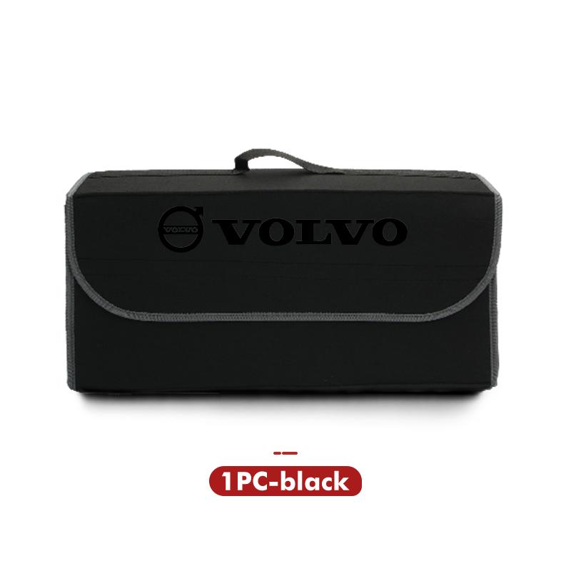 For Volvo Car Trunk Organizer Storage Box Portable Travel Organizer Bag XC60 XC90 S60 S80 V60 C70 S40 C30 V90 V60 C40 XC40 V70