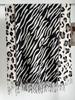 Autumn Winter Women Knitted Scarf Headscarf Lady Casual Retro Leopard Print Tassel Warm Scarve Mujer Foulard Long Wrap Shawl New