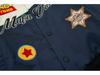 Chaqueta de Béisbol Patchwork de Dibujos Animados de Moda para Hombre - Otoño de Corte Holgado con Cuello Alto