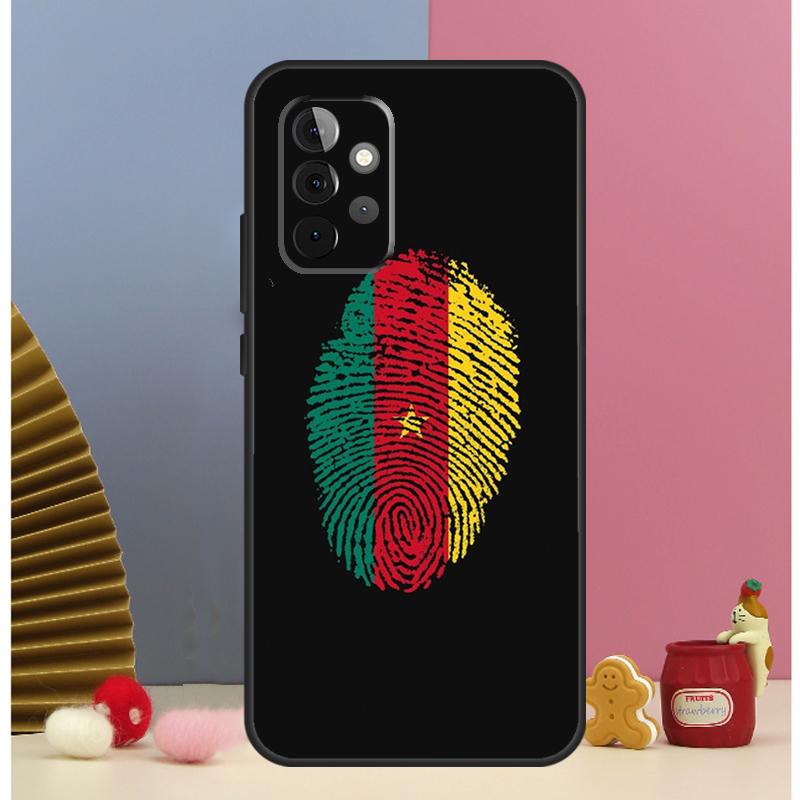 Republic of Cameroon Flag Case For Samsung Galaxy A52 A72 A13 A33 A53 A14 A24 A34 A54 A15 A25 A51 A71 A12 A32 Cover
