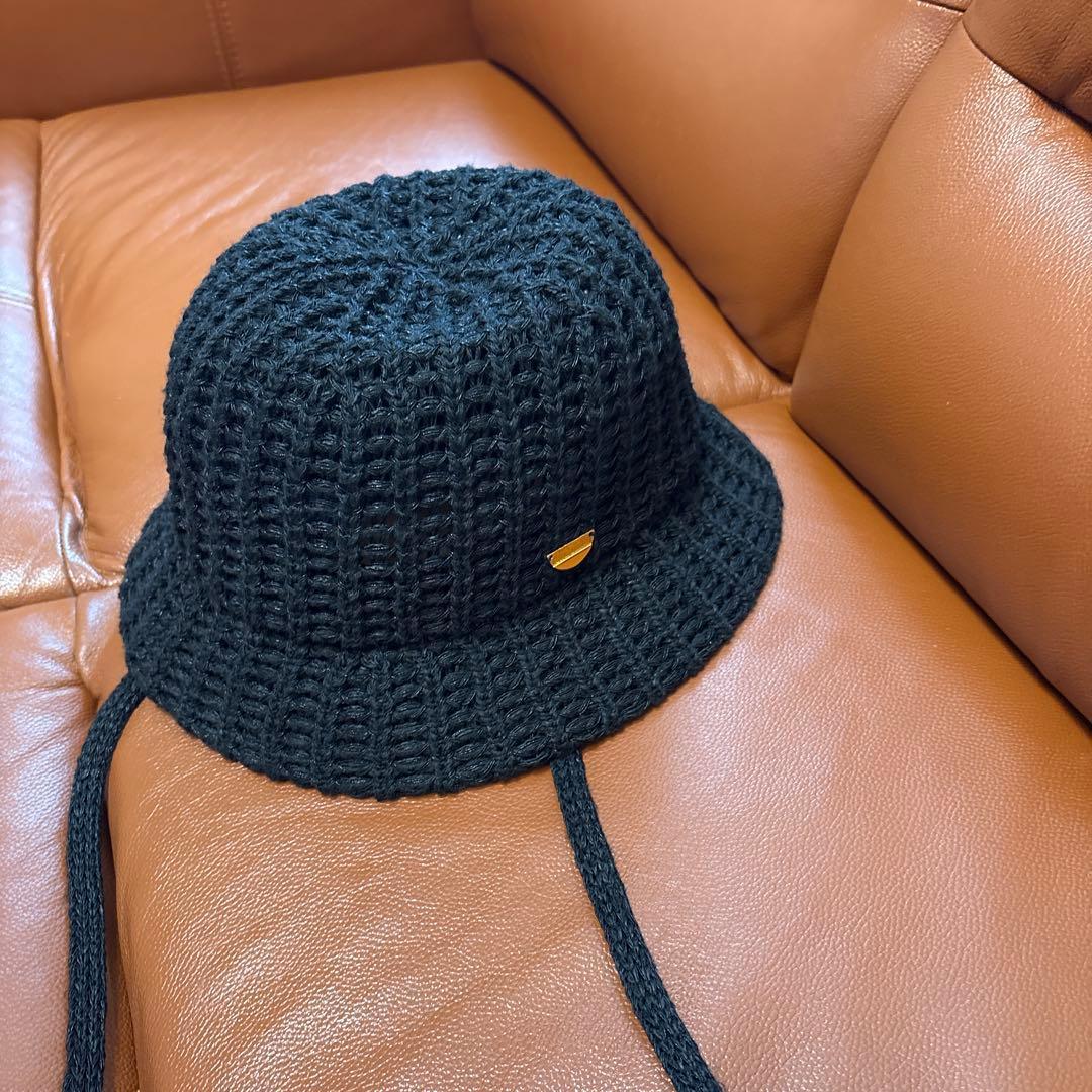 Used CA4LA bucket hat black