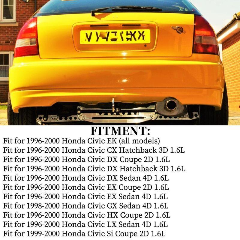 Červené kované spodní zadní rameno s pouzdrem pro Honda Civic EK 1996-2000 DX SI