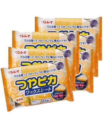 Rinrei Shiny Pika Wax Sheet Unscented 10 Pieces X 6