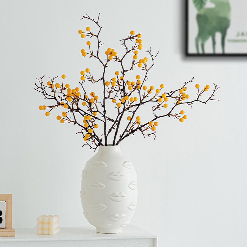 3D-Reliefkunst Lippenvasen, Keramikvasen, Gesichts-Blumentöpfe, Blumengestecke, Schreibtischdekorationen fürs Büro, Wohnzimmer-Heimdekoration