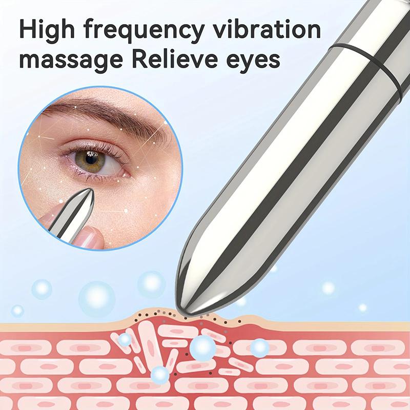 Mini Vibrating Massager Facial And Eye Massage Treatment Promotes Lotion Absorption Portable For Home And Travel Beauty Tool