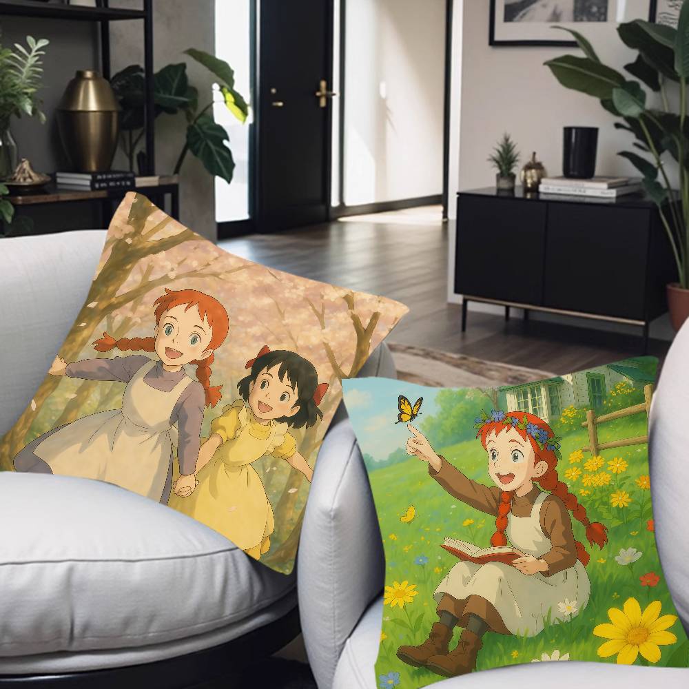 Green Wall Anne Sherley With E Cushion Cover Inches Farmhouse Decor Home Throw Pillow Covers For Couch Decorations