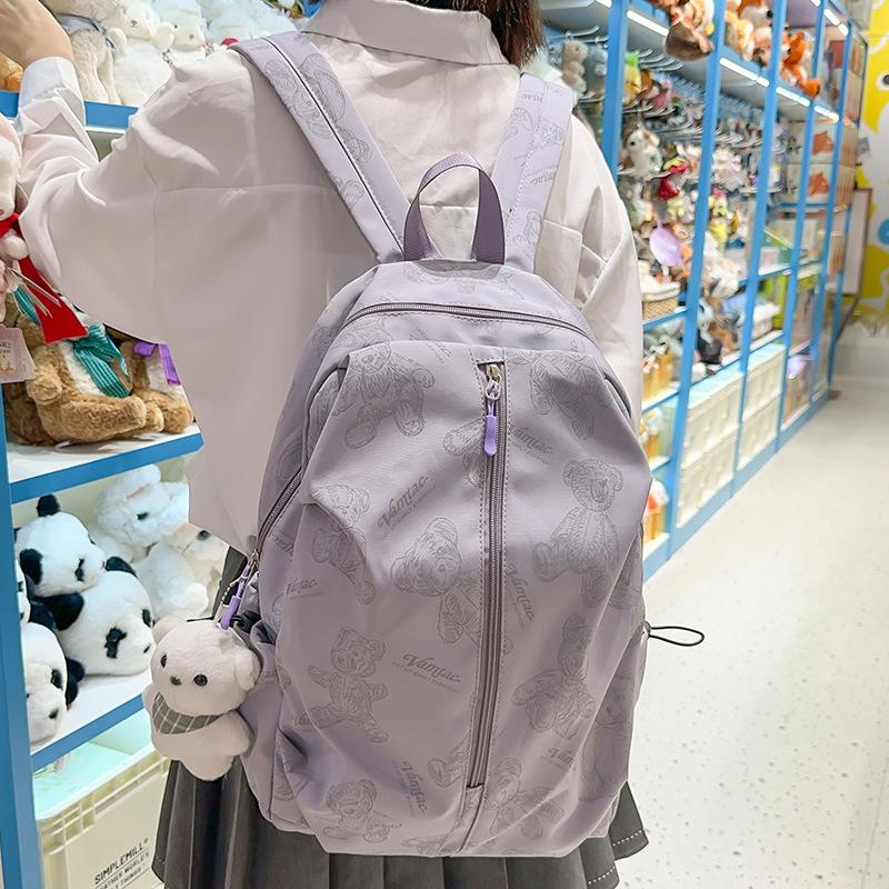 Children's Schoolbags Elementary School Students Junior High School Girls Large Capacity Print High School Students