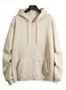 Men's and Women's Zipper Hoodie - 2025 Autumn/Winter Long Sleeve Loose Fit with Plus Velvet