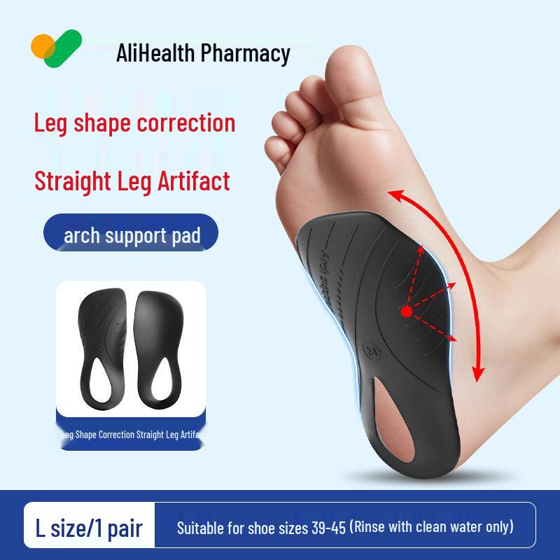 Orthotic Insoles for Flat Feet Correction and Leg Alignment
