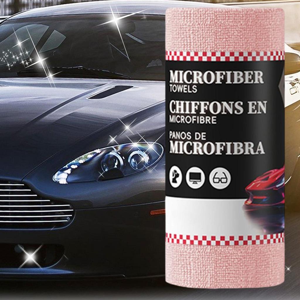Microfiber Towels 30 Pieces Glass Detailing Rag Absorbent Cleaning Rag For Dish Lens Auto Windshield Window Mirror Kitchen