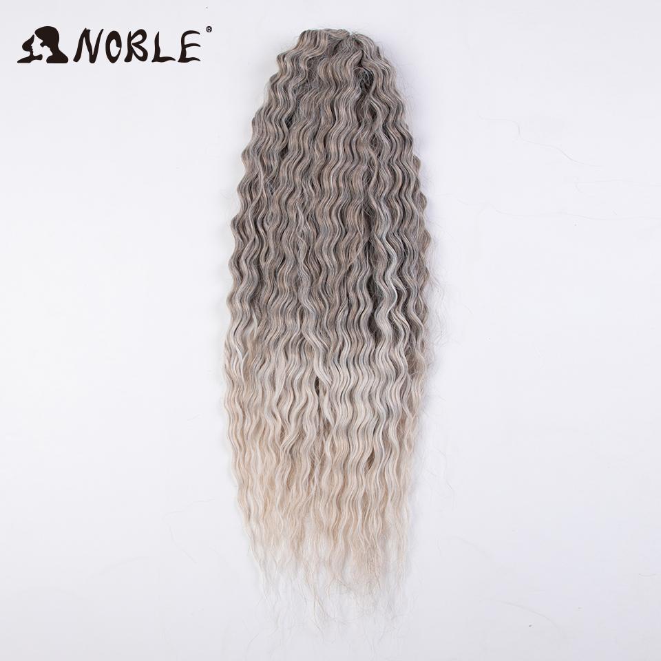 

Noble Crochet Hair Curl Hair Water Wave 24Inch 300g Ombre Blonde Twist Crochet Hair Braid Hair Deep Wave Braiding Hair Extension (as the picture,24inches-300g)