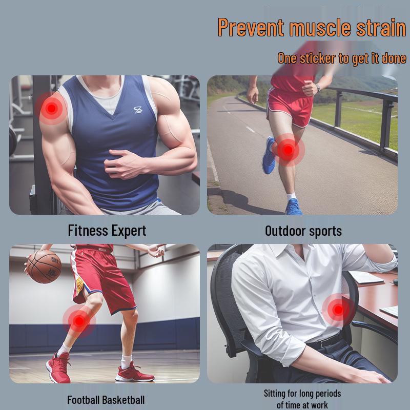 Elastic Sports Tape Muscle Patch: Protective Gear for Enhanced Muscle Support