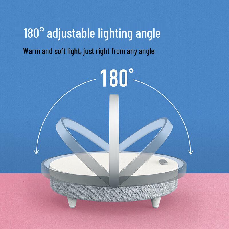 EZVALO Multifunctional Smart Table Lamp with Bluetooth Speaker