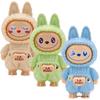 Pull-String Face-Changing Nezha Doll Keychain Toy for Kids