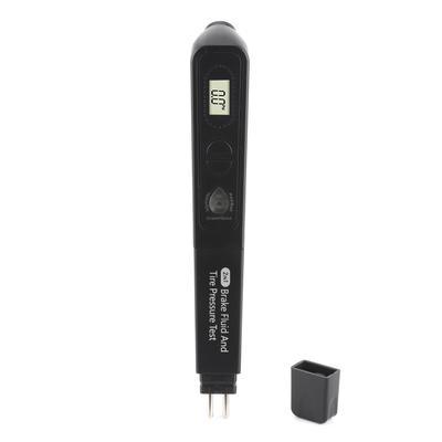 2 In 1 Brake Fluid Tire Pressure Tester Pen Accurate Portable Oil Quality Checker with 5 LED Indicator