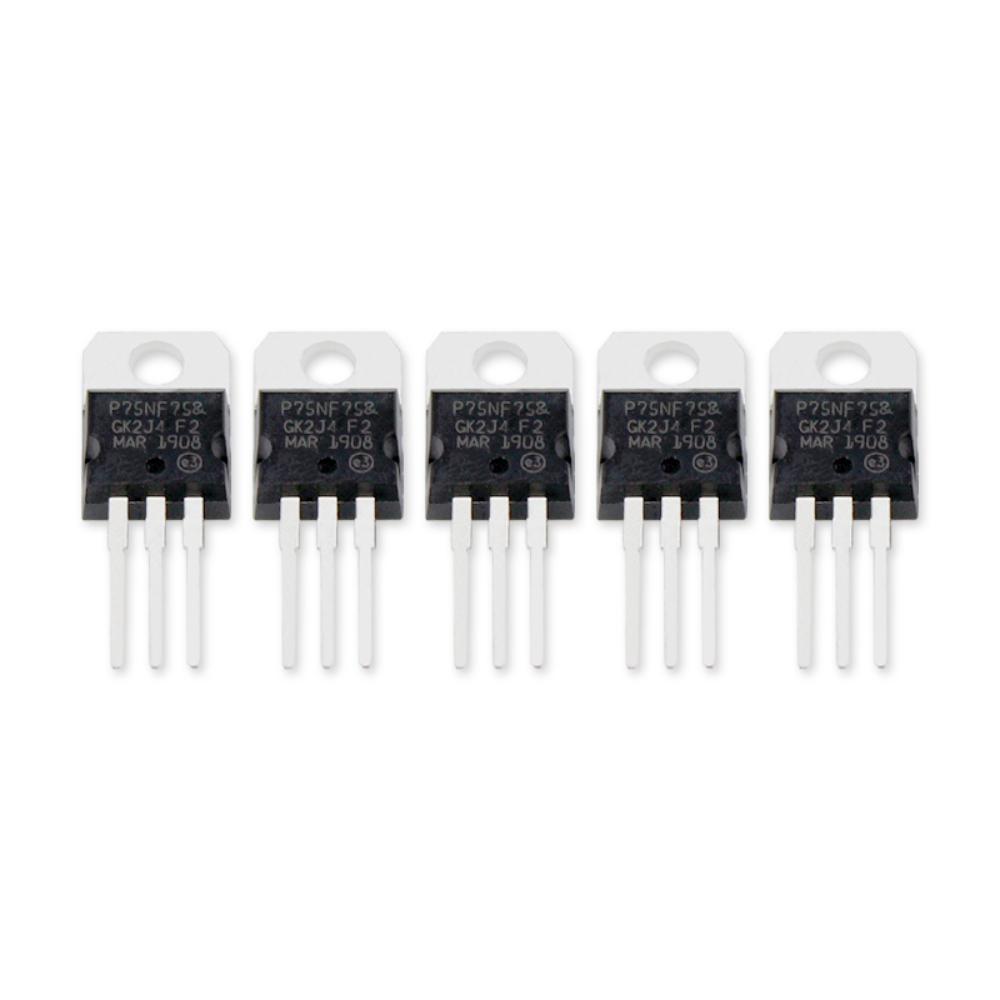 5/10PCS Mosfet Transistor STP75NF75 Field Effect Transistors TO-220 Power 75V 80A
