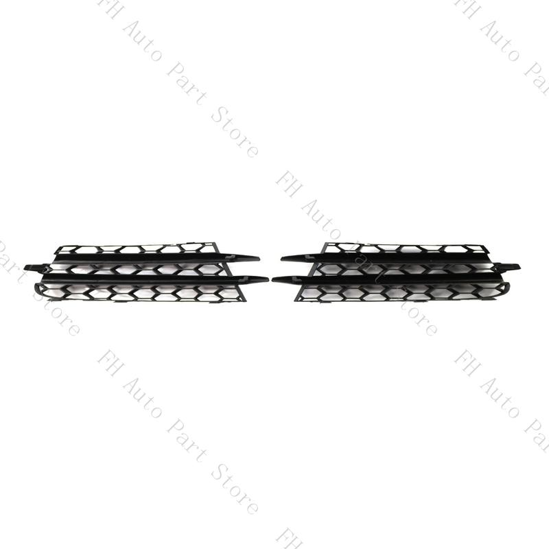 1Pair 1K8853665B 1K8853666B Front Bumper Fog Lamp Light Grille Frame Bezel Cover For VW Scirocco 2009 2010 2011 2012 2013 2014