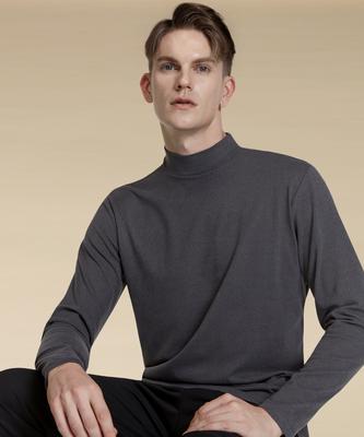 Teseulla Peach Brushed Turtleneck Regular Fit