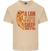 Christianity Lion Quote Religion Christian Unisexs Light Cotton TShirt