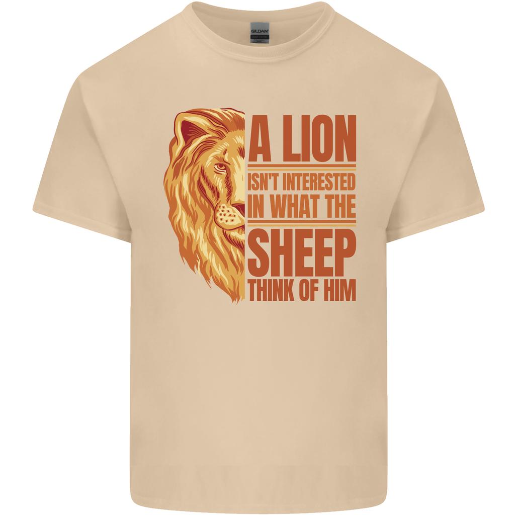 Christianity Lion Quote Religion Christian Unisexs Light Cotton TShirt
