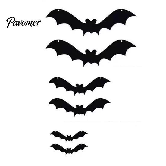 Fledermaus-Dekorationen Halloween 3D Beleuchtete Wanddekoration, Abnehmbare Filz Fledermaus Aufkleber, Verschiedene Mysteriöse Heimdekorationen Größe, LED Leuchtende Clings für