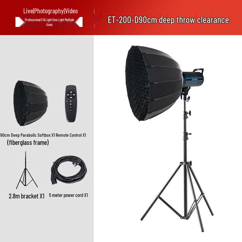 ET200 170W High Brightness COB Fill Light for Photography and Live Broadcasts