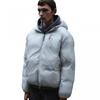 Unisex Oversized Hooded Cotton Jacket Streetwear Hip Hop Style 3D Print Loose Fit Casual Winter Coat