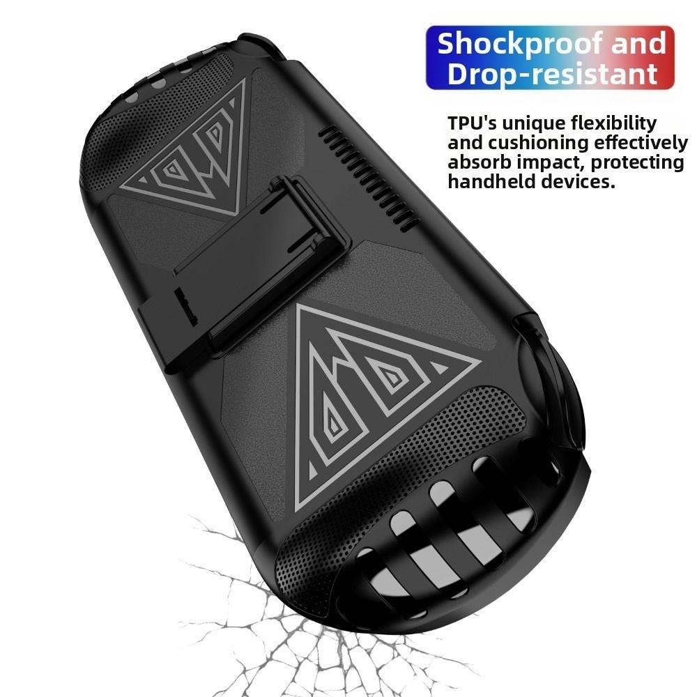 TPU Handheld Game Console Case with Kickstand Host Shell for ANBERNIC RG VITA / RG VITA Pro