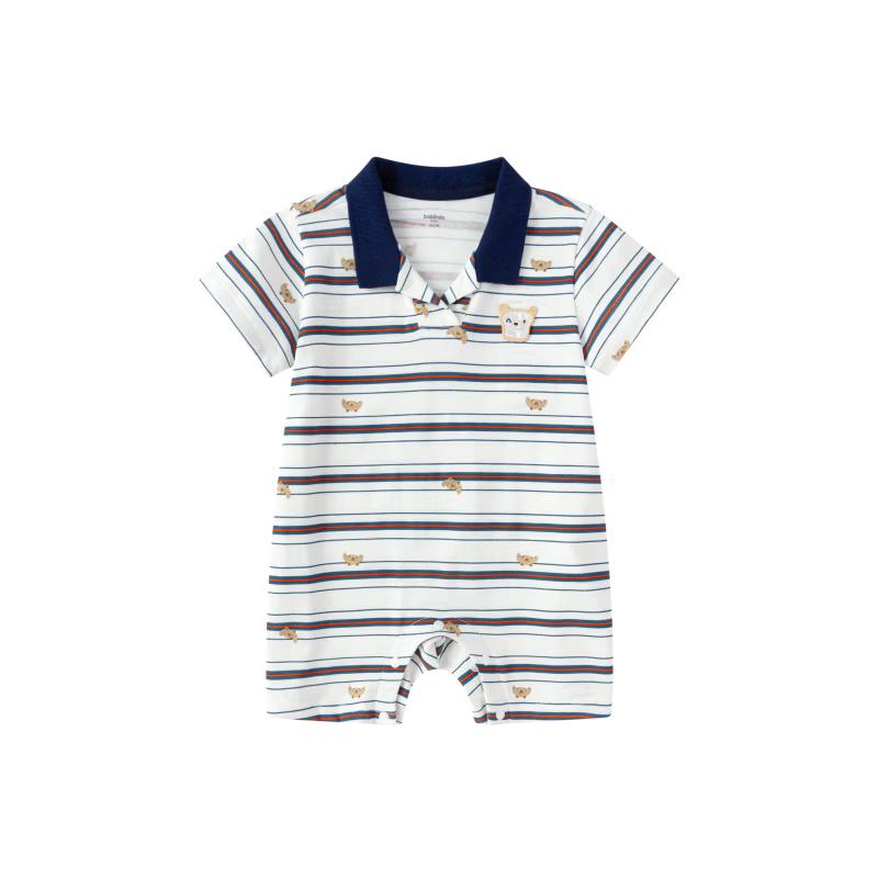 Balabala Baby Boy s Casual Color-block Romper 66