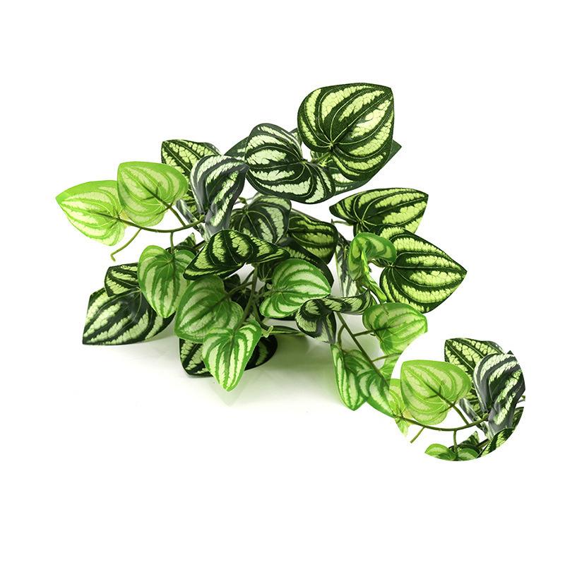 Artificial Philodendron Leaf Bundle — Fresh Greenery Decorative Branches and Leaves Home & Office Floral Arrangement Accessory