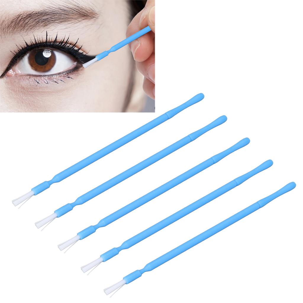 100 buc Pensule de Eyeliner de Unică Folosință Vârfuri Flexibile Moi Aplicatoare de Ruj Instrumente de Machiaj