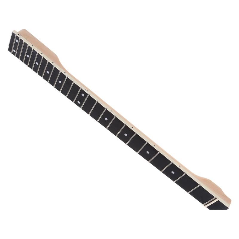 Maple Rosewood Fretboard Paddle Headless Electric  Guitar Neck Scale Length for 42mm Nut Width 4 String Fingerboard