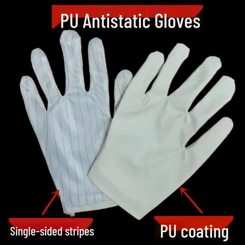 Anti-static PU Coated Anti-slip Work Gloves (20 Pairs)