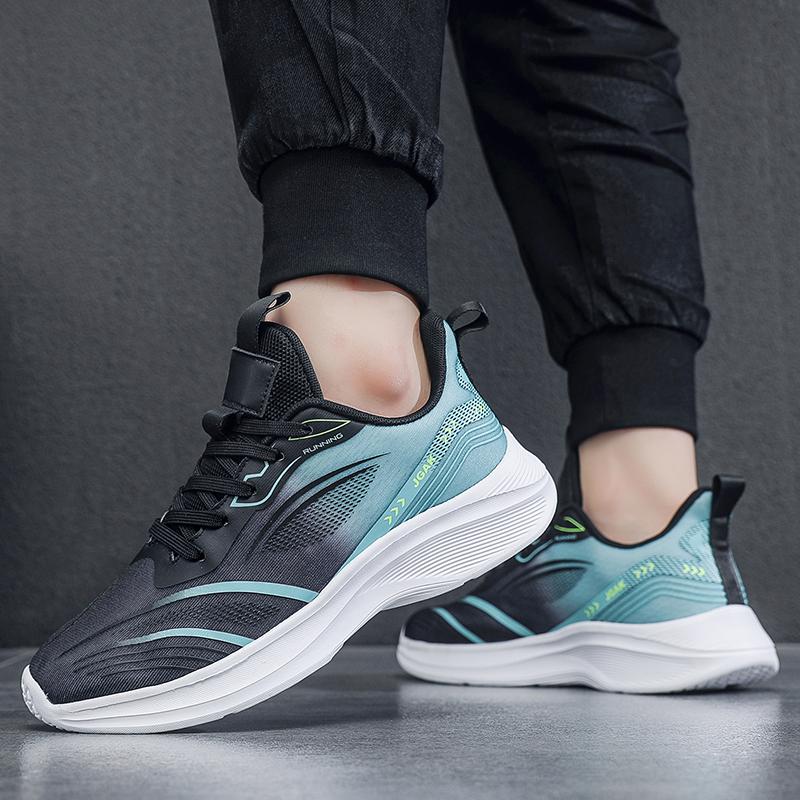 Men's Sneakers Comfortable Breathable Lightweight Soft Non-slip Flat Mesh Shoes Outdoor Casual Sports Shoes Big Size 39-50